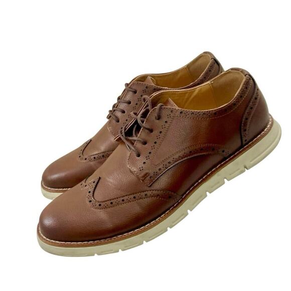 Nautica Wing deck Pebbled Oxford  Shoes men Sz 12 Relaxed Work Attire versatile - Picture 2 of 15